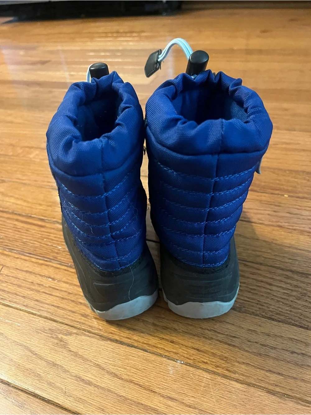 Zella Kids Blue and Black Snow Boots